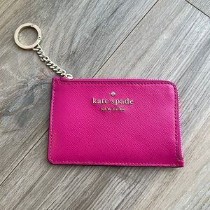 Kate Spade cardholder with key ring